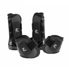 Ensemble complet guêtres de protection Horze Advance Protec - Noir