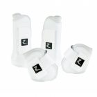 Ensemble complet guêtres de protection Horze Advance Protec - Blanc