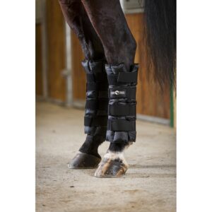 Guêtres refroidissantes Finn-Tack - Noir