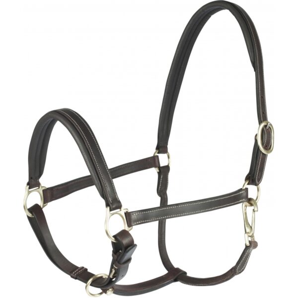 Licol cuir Largo Horze - Marron