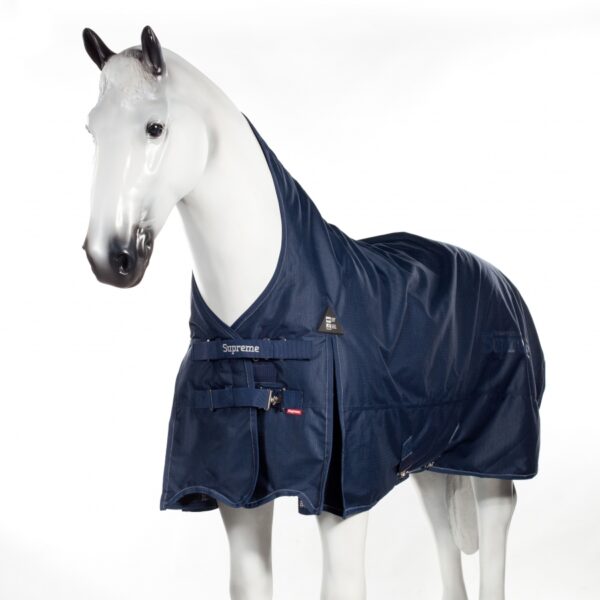 Couverture de pluie doublée polaire Avalanche Horze Supreme - Marine