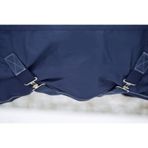 Couverture de pluie doublée polaire Avalanche Horze Supreme - Marine
