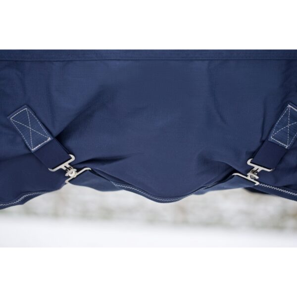 Couverture de pluie doublée polaire Avalanche Horze Supreme - Marine